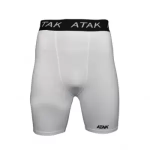 Image of Atak GAA Compression Shorts Senior - White