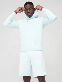 Image of adidas Originals Essential Hoodie - Blue Size XL, Men