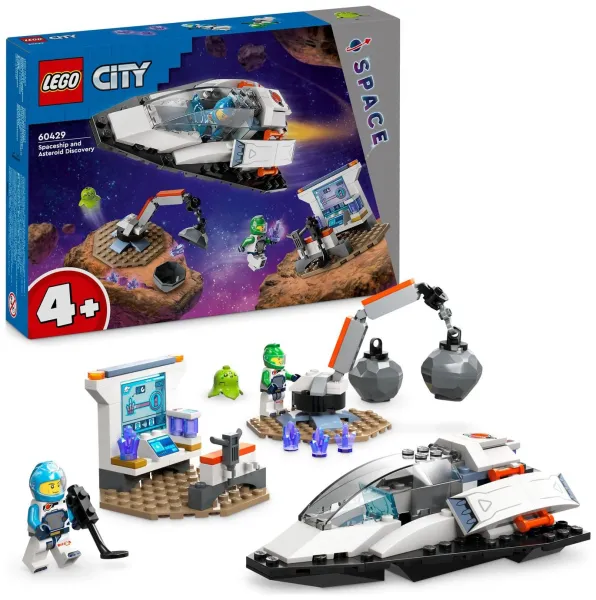 Image of LEGO City Spaceship and Asteroid Discovery Space Toys 60429