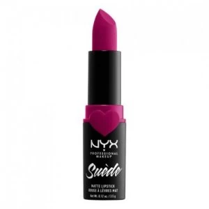 Image of NYX Professional Makeup Suede Matte Lipstick 12 Clinger