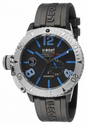 Image of U-Boat Classico Sommerso 46 Blue Automatic 9014 Watch