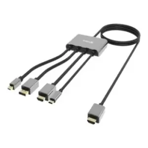 Image of Sandberg All-In-1 Display Adapter Hub Videoadapter 2.3m