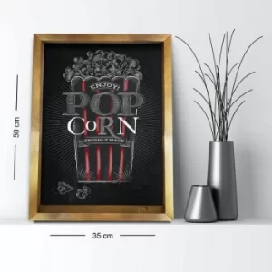 Image of 3550AHS-022 Multicolor Decorative Framed MDF Painting