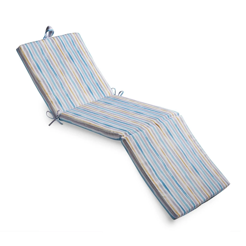 Image of Luxury Living Striped Water Repellent Lounger Pad SUMLPSTRIP