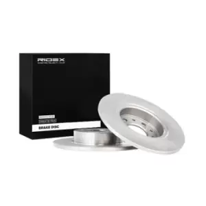 Image of RIDEX Brake disc FIAT 82B1235 51808471,51885409,52048984 Brake rotor,Brake discs,Brake rotors 52048985,52067389,52067390