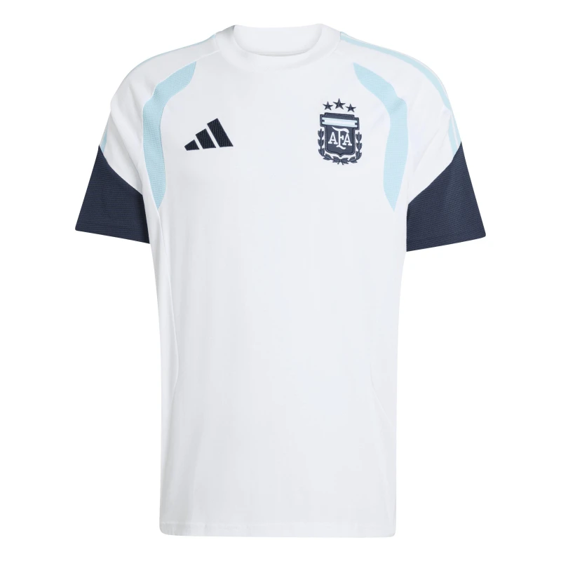 Image of adidas Argentina Training Shirt World Cup 2026 Mens White/Blue male L