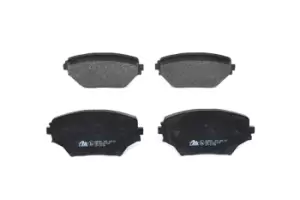 Image of ATE Brake pad set TOYOTA 13.0460-5848.2 0446542071,0446542080,0446542110