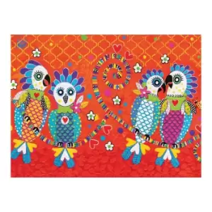 Image of Love Hearts Fan Club Tea Towel