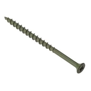 Image of ForgeFix Decking Screw Pozi Compatible ST Green Anti-Corrosion 4.5 x 55mm Box 200