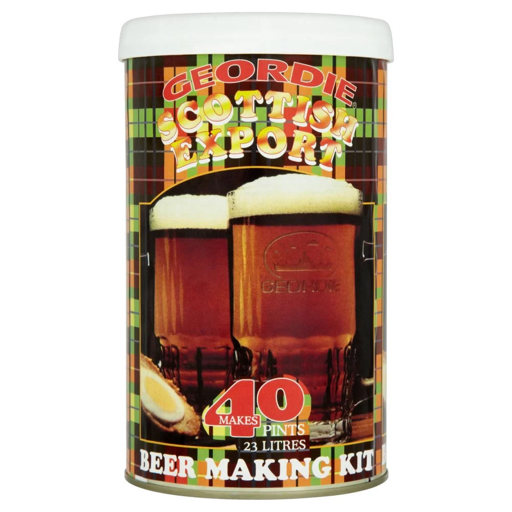 Image of Geordie Beer Making Kit Scottish Export 1.5kg Makes 40 Pints