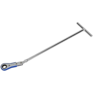 Image of Sealey Long Arm T Handle Ratchet Spanner 12mm