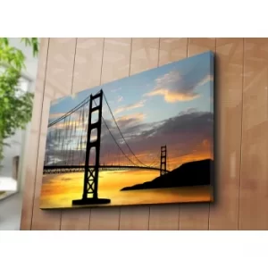 Image of 70100C-032 Multicolor Decorative Canvas Painting