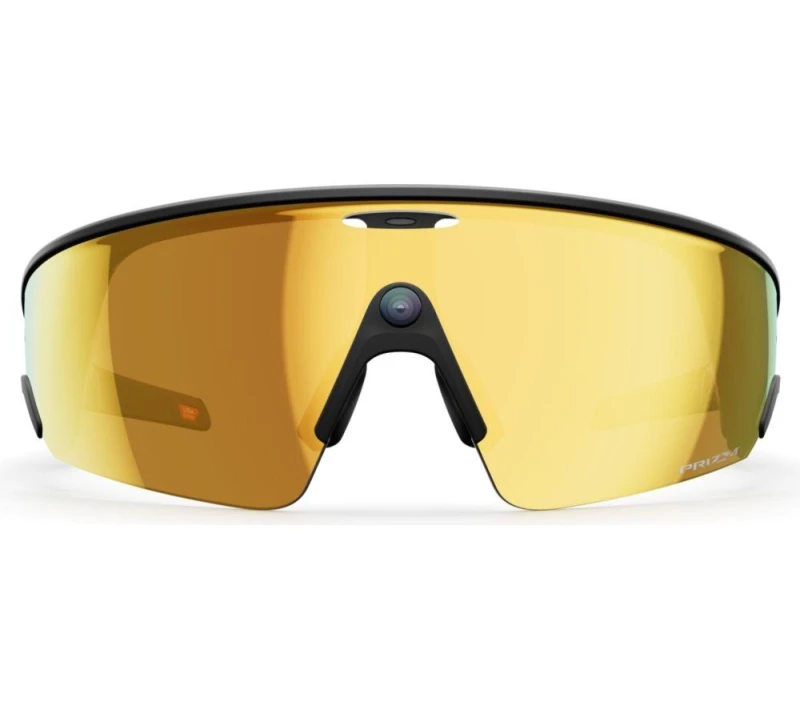 Image of OAKLEY Meta Vanguard Glasses - Black with Prizm 24K Lenses 888392690371
