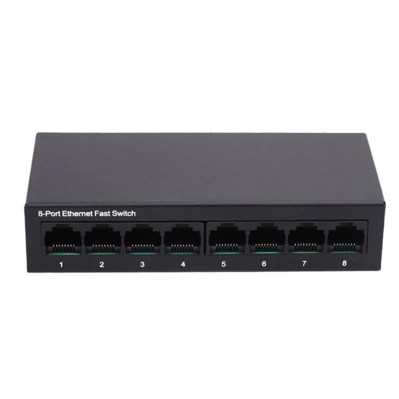 Image of FDL 8 PORT GIGABIT SWITCH - DESKTOP / METAL