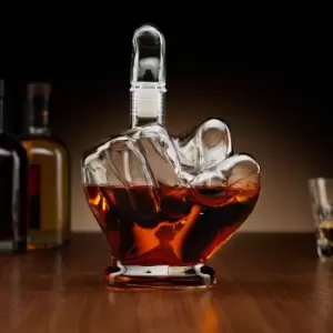 Image of Middle Finger Decanter