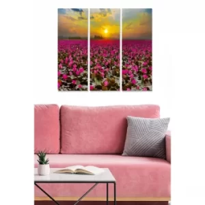 Image of MDF7187968 Multicolor Decorative MDF Painting (3 Pieces)