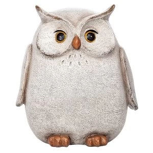 Image of Country White Owl Small Ornament