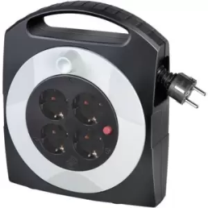 Image of Brennenstuhl 1095450 Cable reel 10.00 m Black PG plug