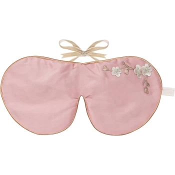 Image of Holistic Silk Lavender Eye Mask - Rose Blossom