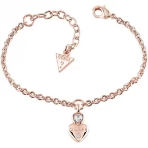 Image of Ladies Guess Guessy Rose Gold Bracelet