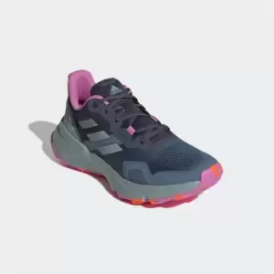 Image of adidas Terrex Soulstride Trail Running Shoes Womens - Wonder Steel / Magic Grey Met