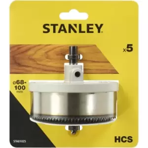 Image of Stanley Holesaw Set 5Pc (68-100mm) - STA81025-XJ