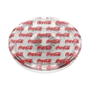 Image of Coca Cola Clear Logo PopSocket