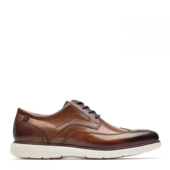 Image of Rockport Rockport Garett Wingtip Oxford Shoes - Cognac