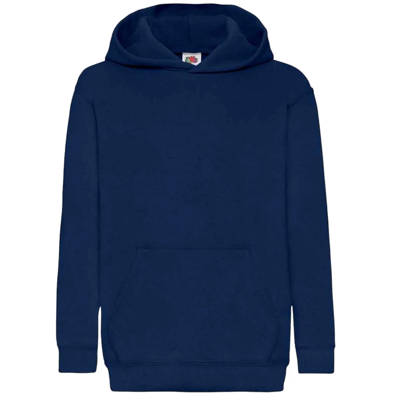 Image of Fruit Of The Loom Classic 80/20 boys's Children's sweatshirt in Blue