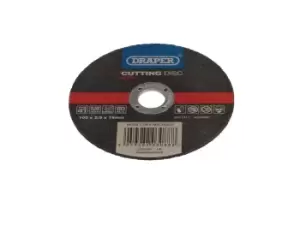Image of Draper 94769 Metal Cutting Disc 100 x 2.5 x 16mm