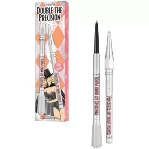 Image of Benefit Double the Precision Precisely My Brow Pencil Booster Set (Various Shades) - 06 Cool Soft Black