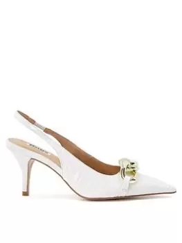Image of Dune Canary Shoes Female White UK Size 8