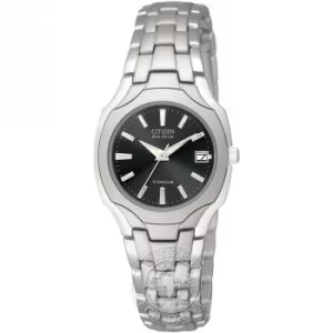 Image of Ladies Citizen Eco-drive Titanium Titanium Watch