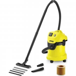 Image of Karcher WD 3 P Wet & Dry Cylinder Vacuum Cleaner
