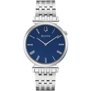 Image of Mens Bulova Stainless Steel Classic Regatta