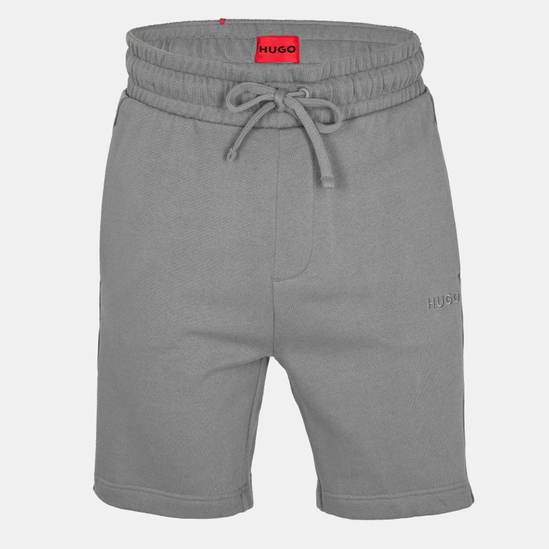 Image of Hugo Boss Sporty Logo Shorts - Grey Grey S