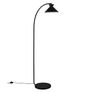 Image of Dial Task Floor Lamp Black E27