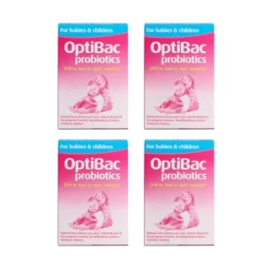 Image of OptiBac Probiotics For Babies And Children x4