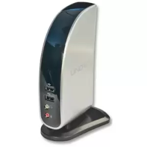 Image of Lindy 42620 notebook dock/port replicator Silver