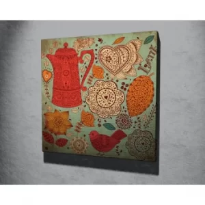 Image of KC225 Multicolor Decorative Canvas Painting