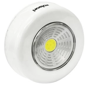 Image of Rolson COB Push Lights with Duracell Batteries - 4 Pack