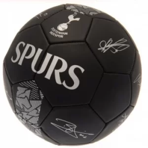Image of Tottenham Hotspur FC Black Football Signature