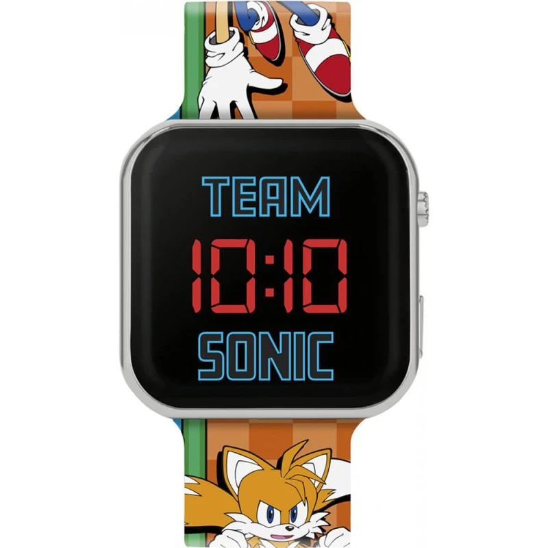 Image of Sonic The Hedgehog LED Strap Watch SNC4322M