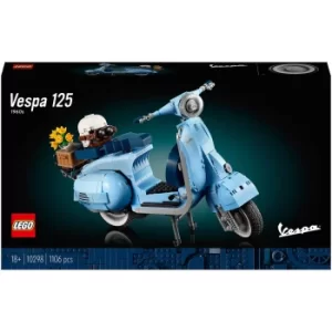 Image of LEGO Creator Expert Vespa Baby Blue Collectible Set (10298)
