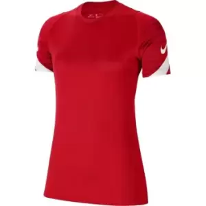 Image of Nike Strike Short Sleeve T Shirt Ladies - Red