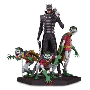 Image of Dark Nights Metal Deluxe Statue Batman Who Laughs & Robin Minions 21 cm