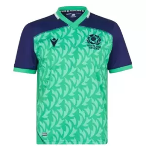 Image of Macron Scotland Alternate 7s Rugby Shirt 2021 2022 - Green