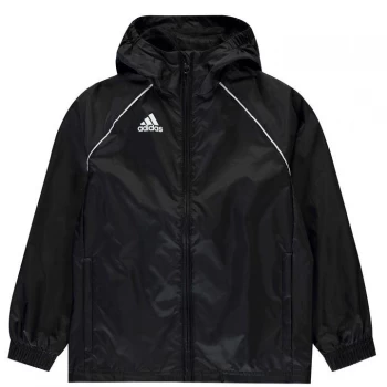 Image of adidas Rain Jacket - Black/White