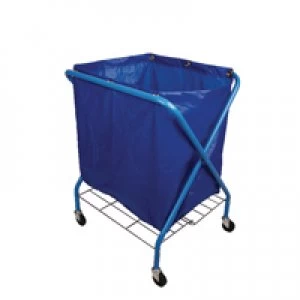 Image of Robert Scott Folding Waste Cart With Vinyl Bag MWFWCS01L