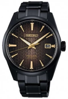 Image of Seiko Presage Sharp Edged Tokyo Dawn LTD Edition Black Watch